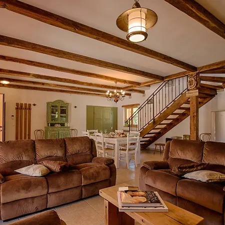 Vila With Pool, Garden, In A Quiet Small Village - By Traveler Tourist Agency Krk - Id 2179 *