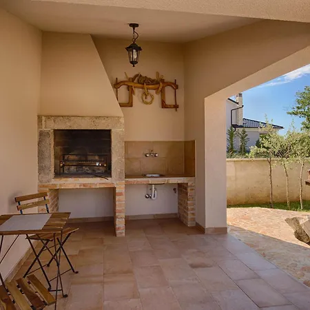 Vila With Pool, Garden, In A Quiet Small Village - By Traveler Tourist Agency Krk - Id 2179 *