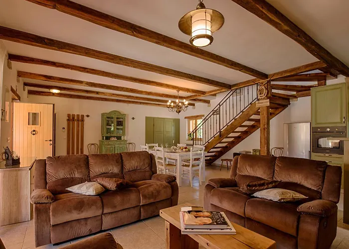 Vila With Pool, Garden, In A Quiet Small Village - By Traveler Tourist Agency Krk - Id 2179 *
