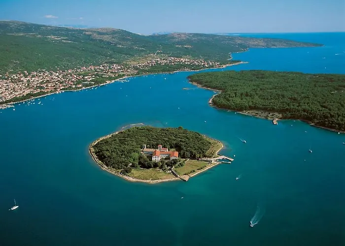 Vila With Pool, Garden, In A Quiet Small Village - By Traveler Tourist Agency Krk - Id 2179 Kras